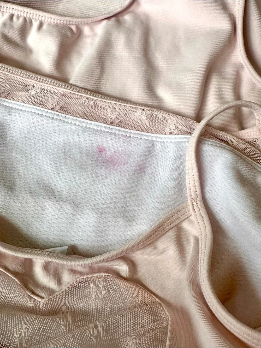 Girls’ Pale Pink Bloch Ballet Leotard